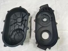 Black nylon printing of parts.