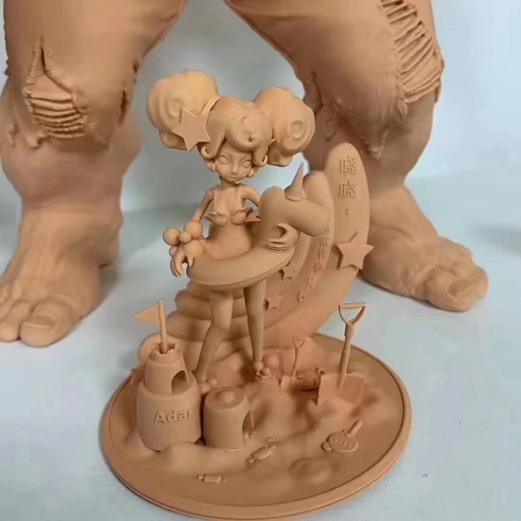 Red wax printing.
