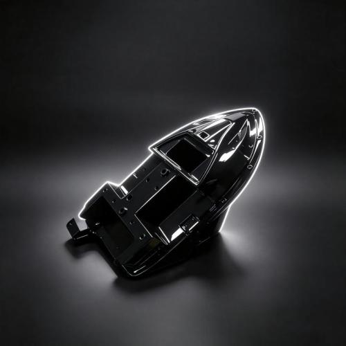 Printing of black resin components.