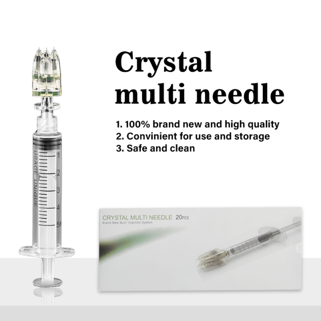 crystal multi needle