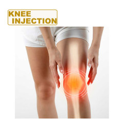Non crossed link hyaluronic acid gel for knee injection