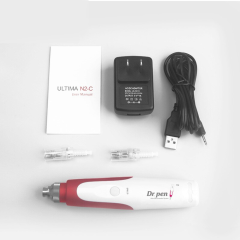 Dr.pen N2-C Electric Micro Needle Derma Pen with 2pcs 12pins needle