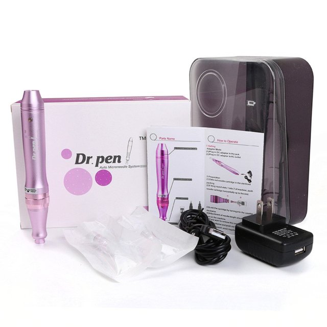 Authentic Dr.Pen M7-C With 2pcs 12Pins needle Electric Professional Microneedle Skin Care Derma Pen Mesotherapy Facial Tools