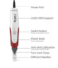 Dr.pen N2-C Electric Micro Needle Derma Pen with 2pcs 12pins needle