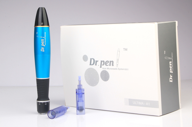 Dr.Pen A1-W Wireless Microneedling with 2Pcs 12 Pins Cartridges Kit Electric Derma Pen Microneedling Home Skin Care Devic