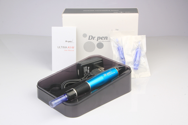 Dr.Pen A1-W Wireless Microneedling with 2Pcs 12 Pins Cartridges Kit Electric Derma Pen Microneedling Home Skin Care Devic