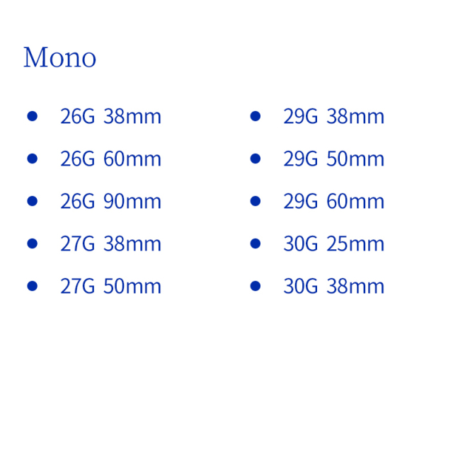 PDO Thread Mono 26g 27g 29g 30g