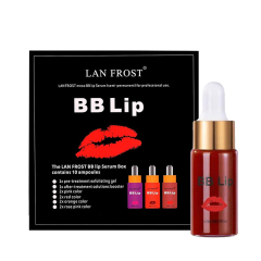 LAN FROST BB Lips Serum Kit Lip Gloss BB Cream Pigment Set for Lip Coloring Moisturizing Plumping
