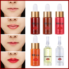 LAN FROST BB Lips Serum Kit Lip Gloss BB Cream Pigment Set for Lip Coloring Moisturizing Plumping