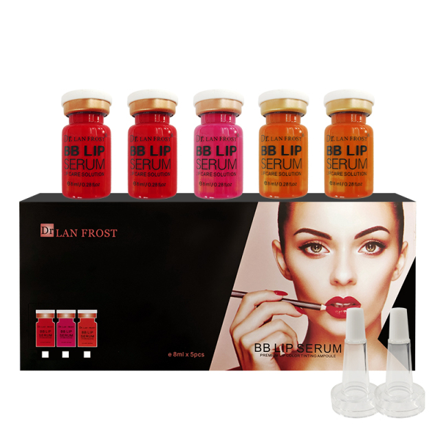 Dr Land Frost BB Lip Serum 8ml * 5  Moisturizing Lovely Lips Kit