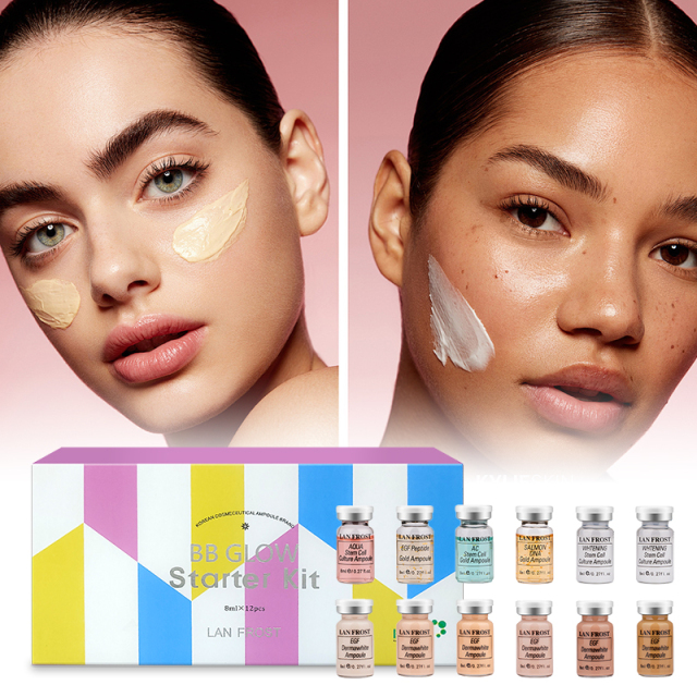 BB Glow Starter Kit Serum Booster Original 12pcs 8ml
