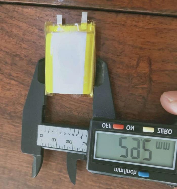 Lipo Battery LP073048 3.7V 800mAh Polymer Lithium Ion For Electrial Production 