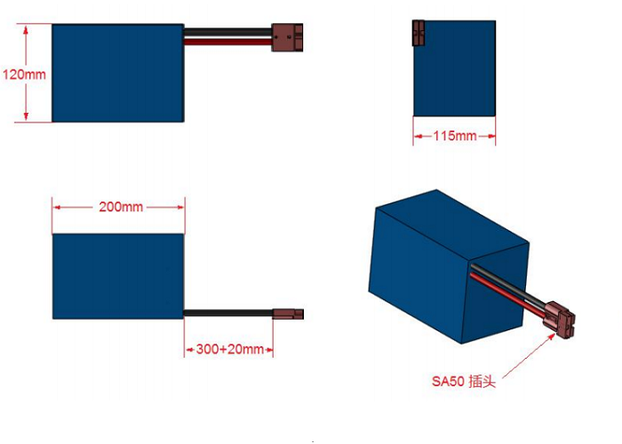 LiFePO4 Battery Pack 34.8V 10AH For Solar Energy Storage System