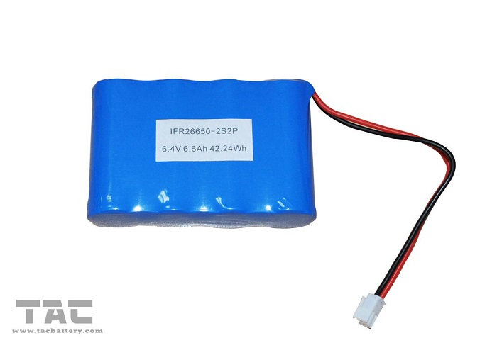 6V LiFePO4 Battery Pack 18650 1500mAh For Electric Toy And Robot