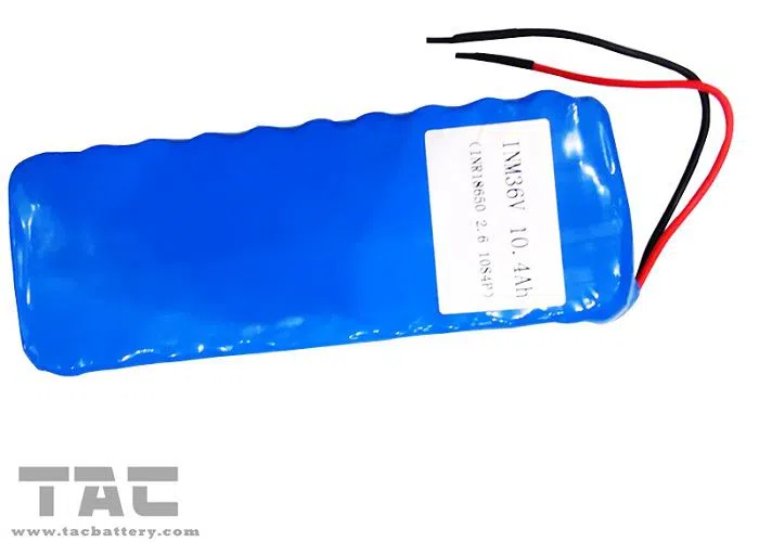  Lithium ion INR18650 36V Battery Pack for Portable Power Backup