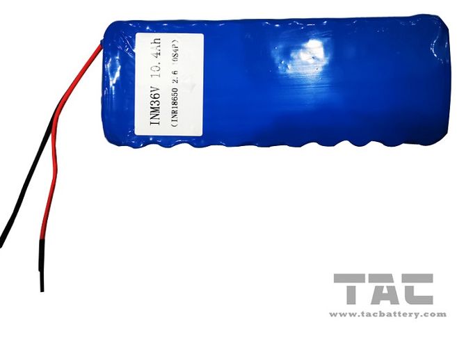  Lithium ion INR18650 36V Battery Pack for Portable Power Backup