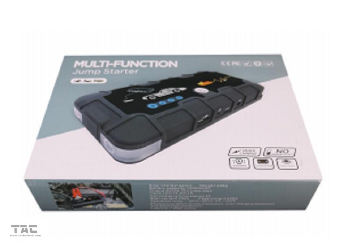 Portable Car Jump Starter 15000mAH For 12V Vehicle With Led Light
