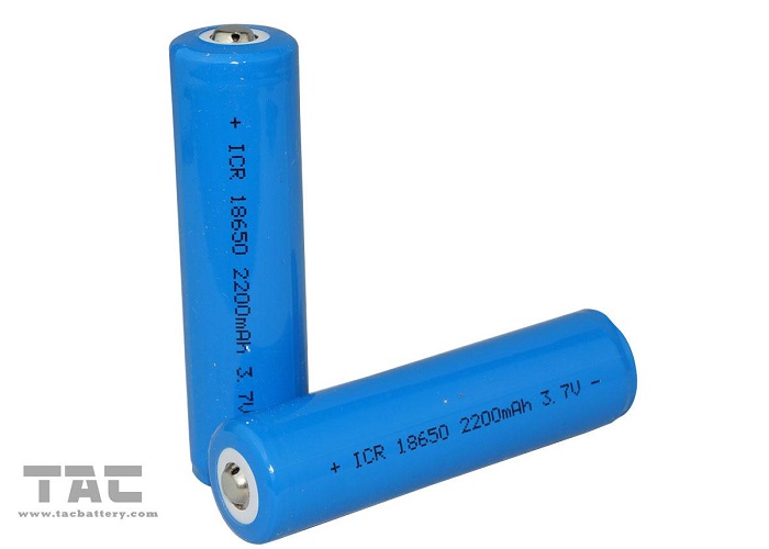 18650 Lithium Battery 18650 Lithium Battery 3.7V 2200mAh li-iON Cell For LED Light Battery
