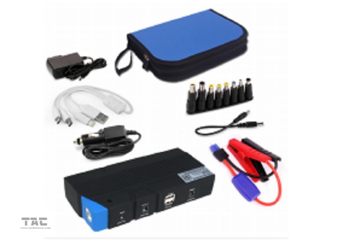 Portable Car Jump Starter 15000mAH For 12V Vehicle With Led Light