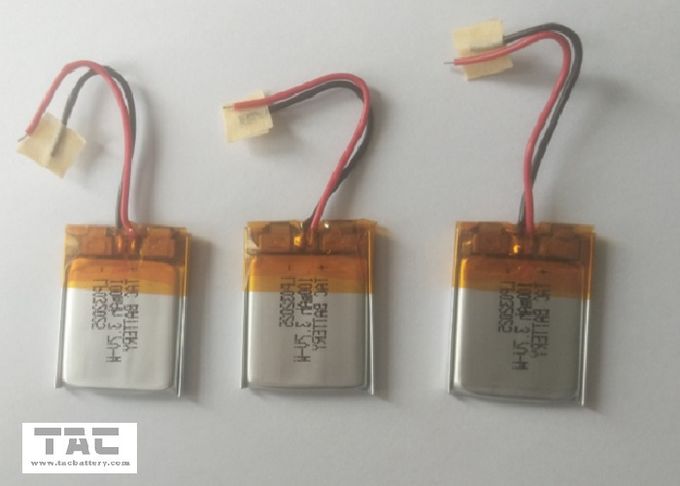  Polymer Lithium battery LP032025 100MAH 3.7V for Wearable Device