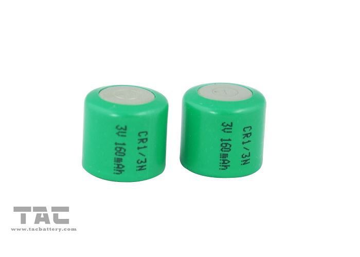 Primary Lithium Battery 3.0V CR1/3N 160mAh For Burglar Alarm