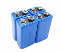 Batería primaria de litio LiMnO2 CR9V 1200mAh