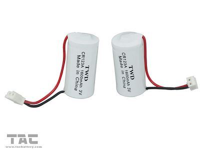 batería de 3.0V CR123A 1600mah LiMn para el seguimiento de Gps