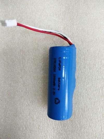 Lifepo4 电池 18500 1000mAh 用于 GPS