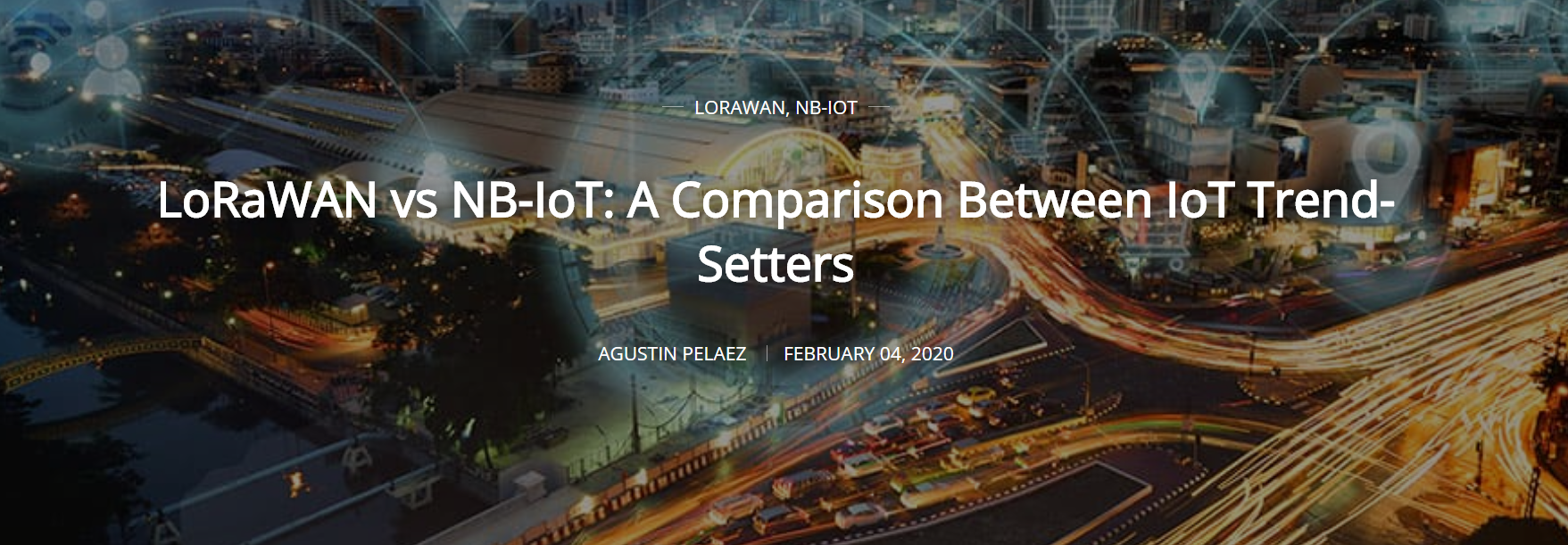 LoRaWANとNB-IoT：IoTトレンドセッターの比較