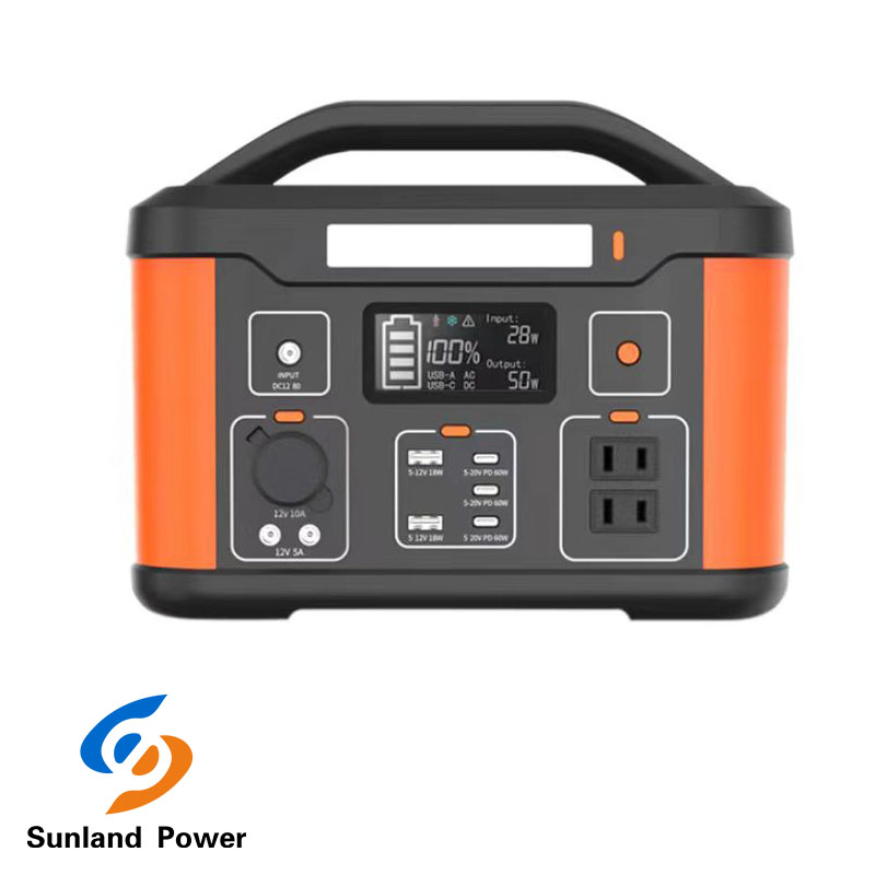 Portable energy storage systemPortable 1000W home energy storage battery 25.6V 40AH