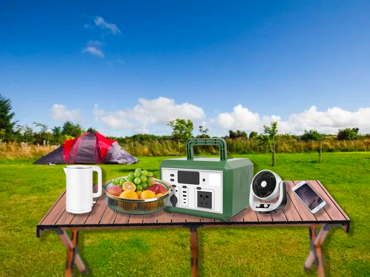 600W Portable Energy Storage Power Outdoor Solar Generator