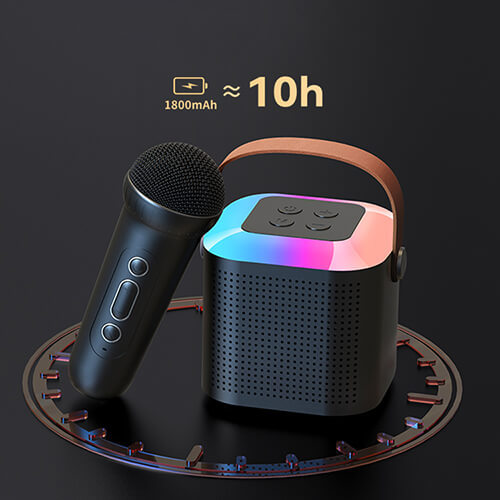 Y1 Portabe Karaoke speaker with RGB light