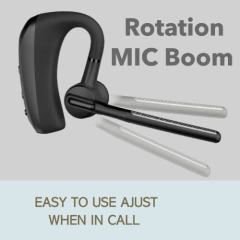 TWO-MICS NOISE CANCELLING BLUETOOTH EARPIECE