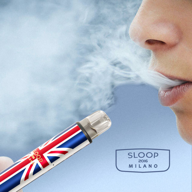 Sloop Pod Vape Kit Device British Flag Pattern