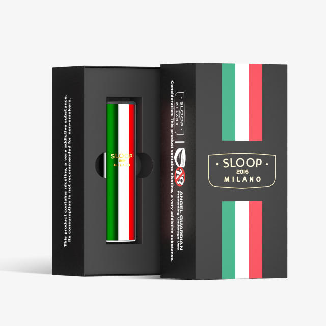 Sloop Pod Vape Kit Device Italy Flag Pattern