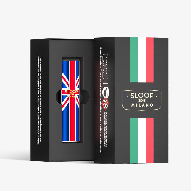 Sloop Pod Vape Kit Device British Flag Pattern