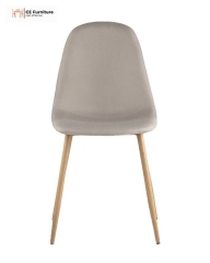 Beige Fabric Dining Chair