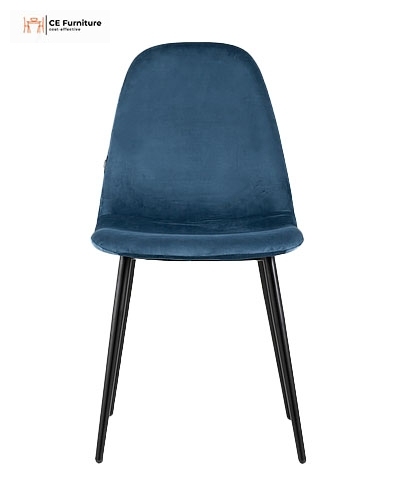 Blue Velvet Dining Chair