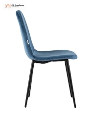 Blue Velvet Dining Chair