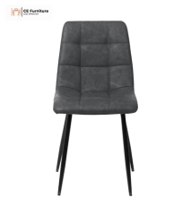 Grey PU Dining Chair