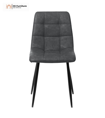 Grey PU Dining Chair