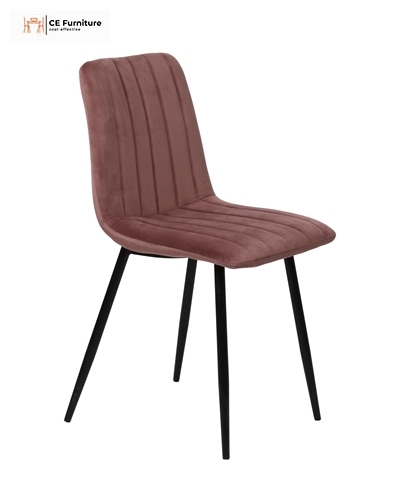 Pink Velvet Dining Chair
