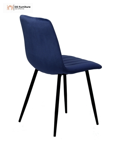 Blue Velvet Dining Chair
