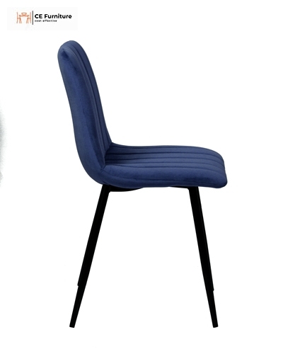Blue Velvet Dining Chair