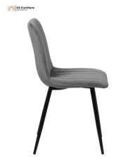 Grey Velvet Dining Chair