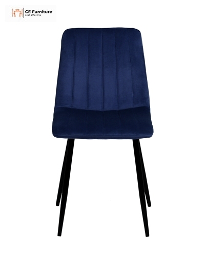 Blue Velvet Dining Chair