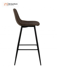 Brown Leather Bar chair
