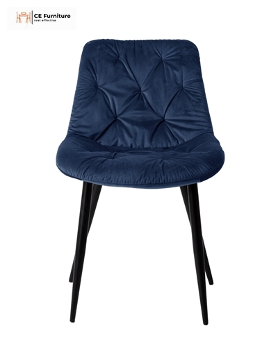 Tufted Velvet Upholstered Dining Chair