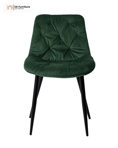 Green Velvet Dining Chair