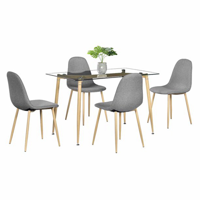 Rectangle Glass Dining Table